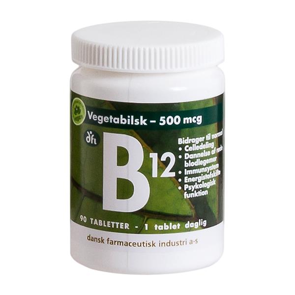 B12 Vitamin 500 mcg 90 tabletter